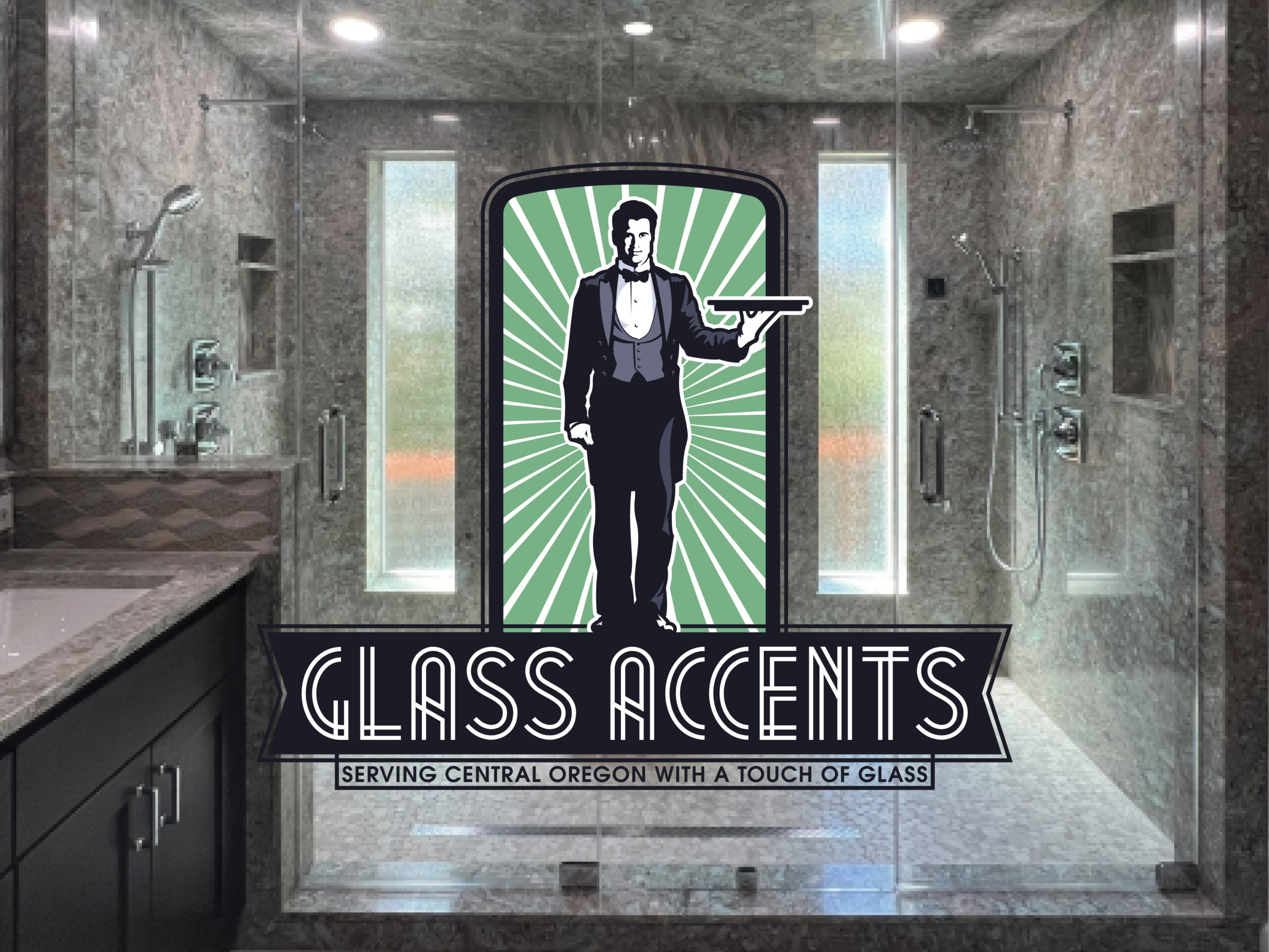 Glass Accents bathroom photo